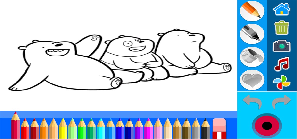 Bare coloring happy bears â apps