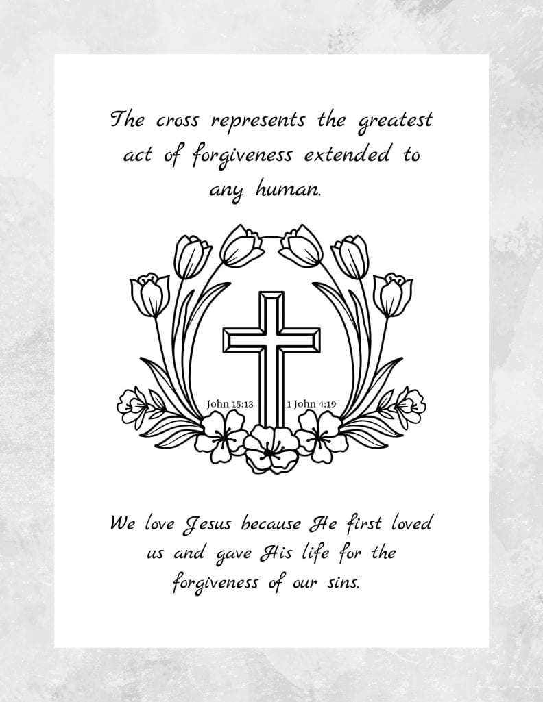 Adult bible verse coloring pages on forgiveness â the creators classroom