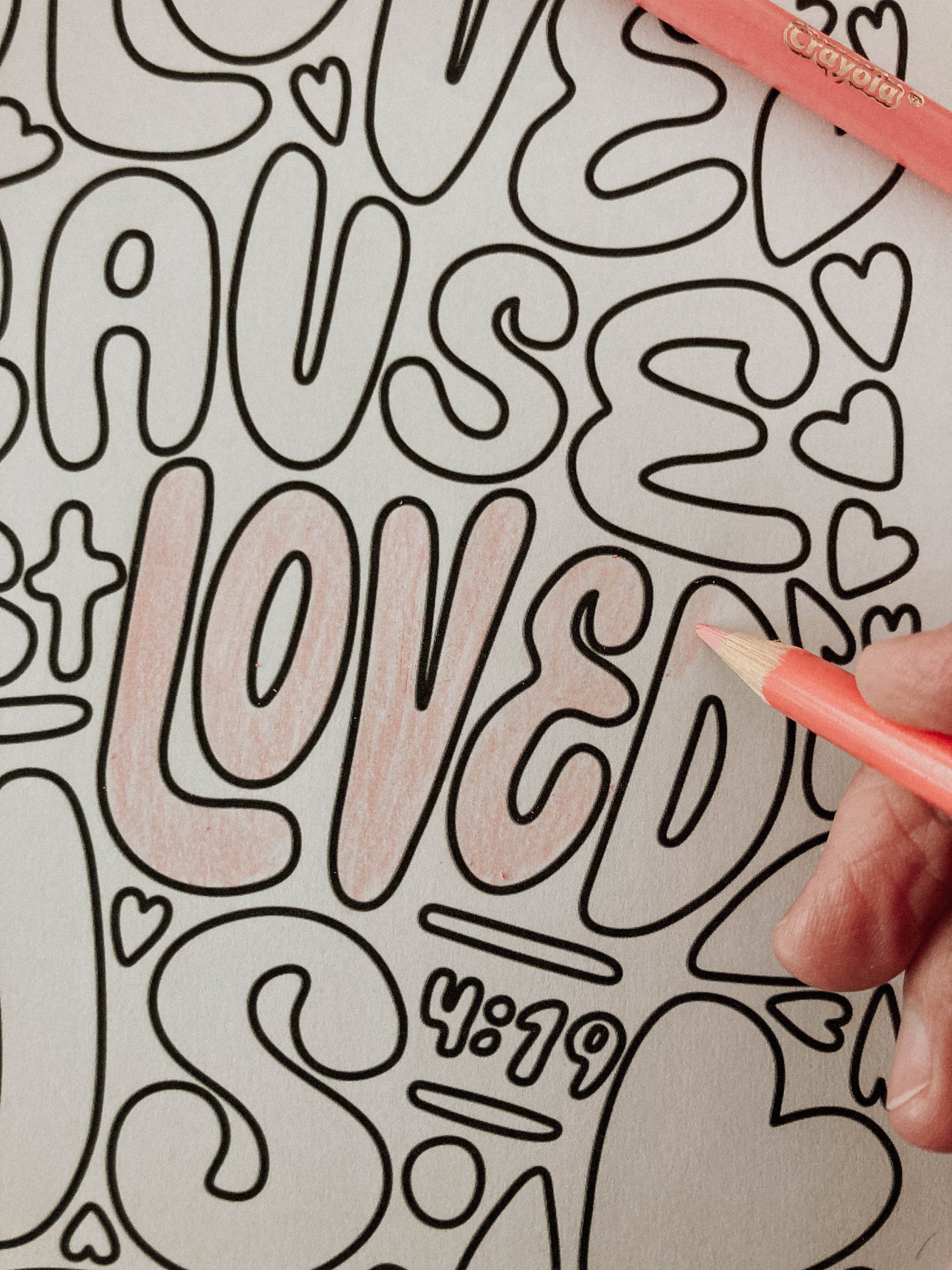 Colouring page