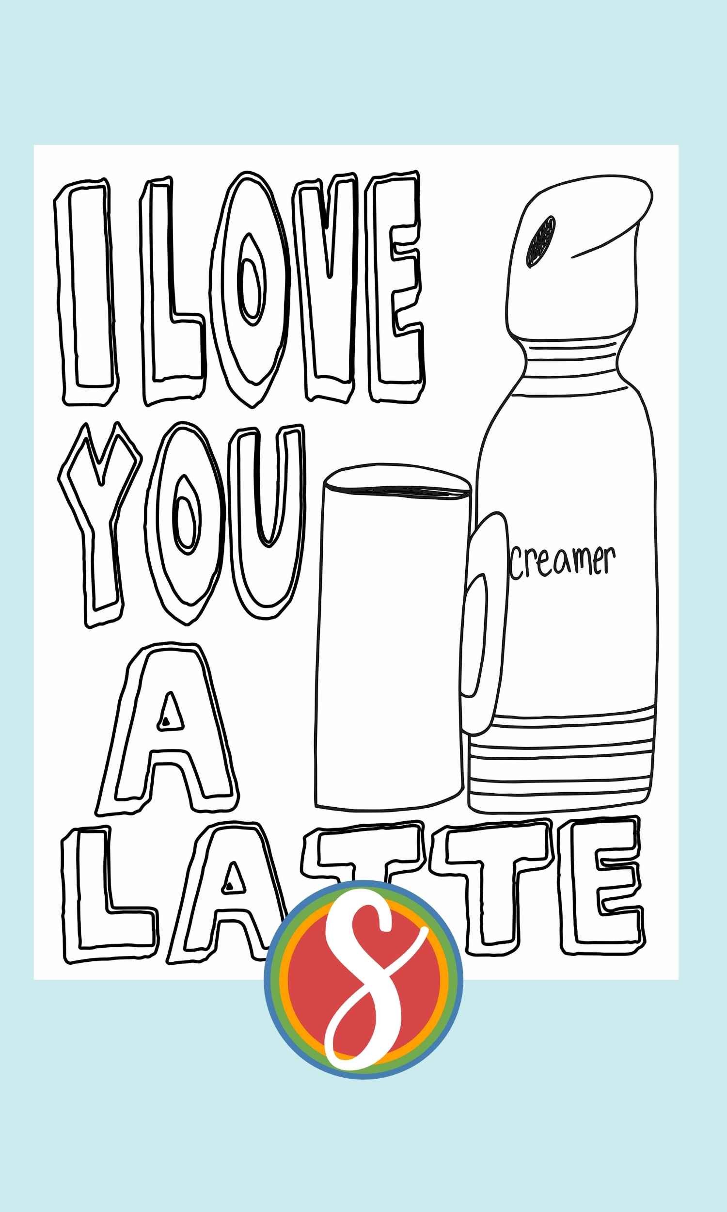 Free love coloring pages â stevie doodles