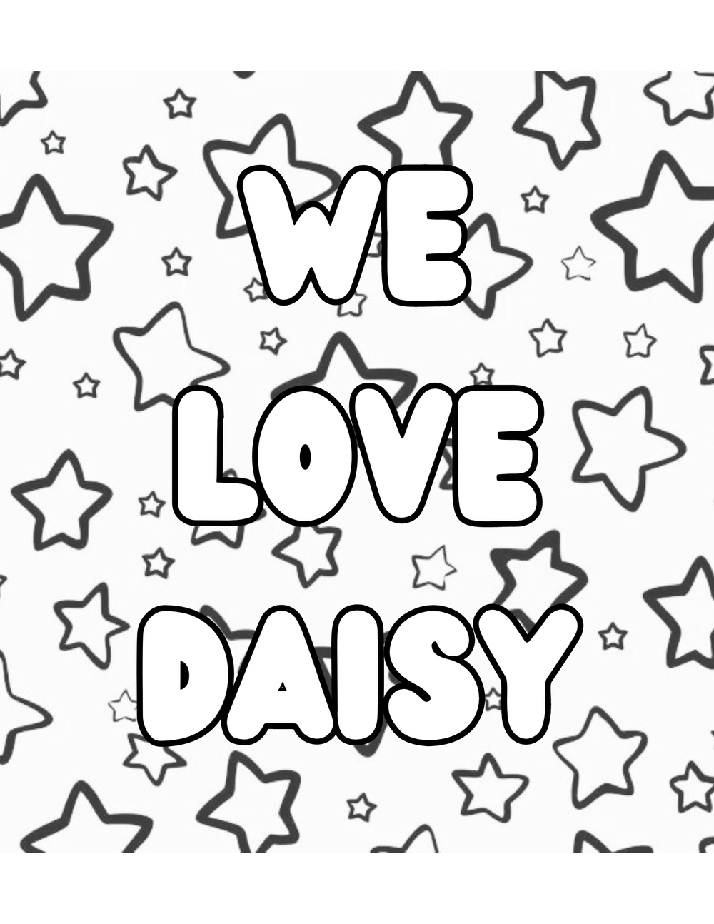 Custom coloring pages for the ones you love
