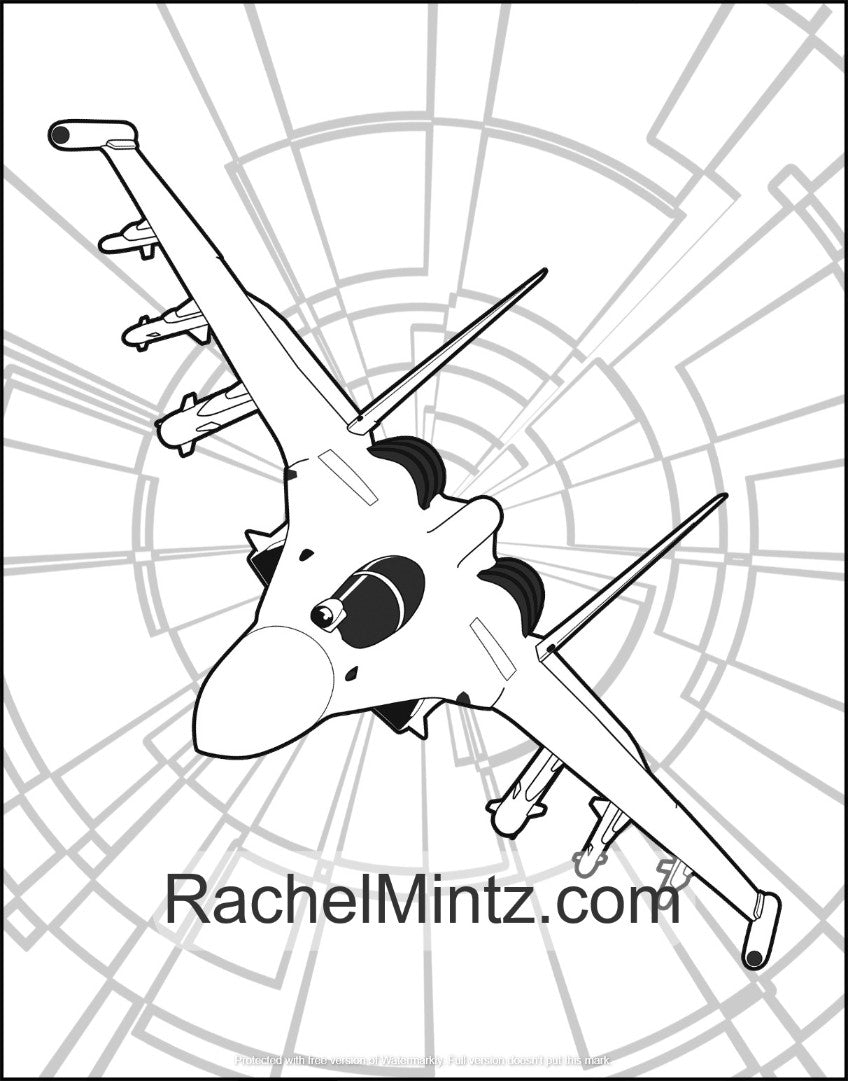 Military coloring pages