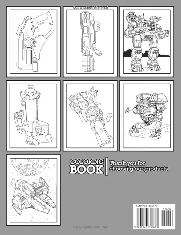 Future weapon loring book improve your drawing and louring skills with this amazing llection of louring pages featuring unique designs of weapons gonzalez andrew books