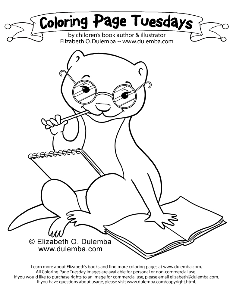 Coloring page tuesdays