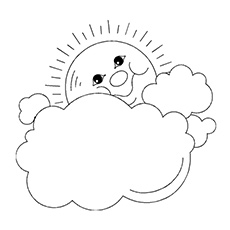 Top free printable weather coloring pages online
