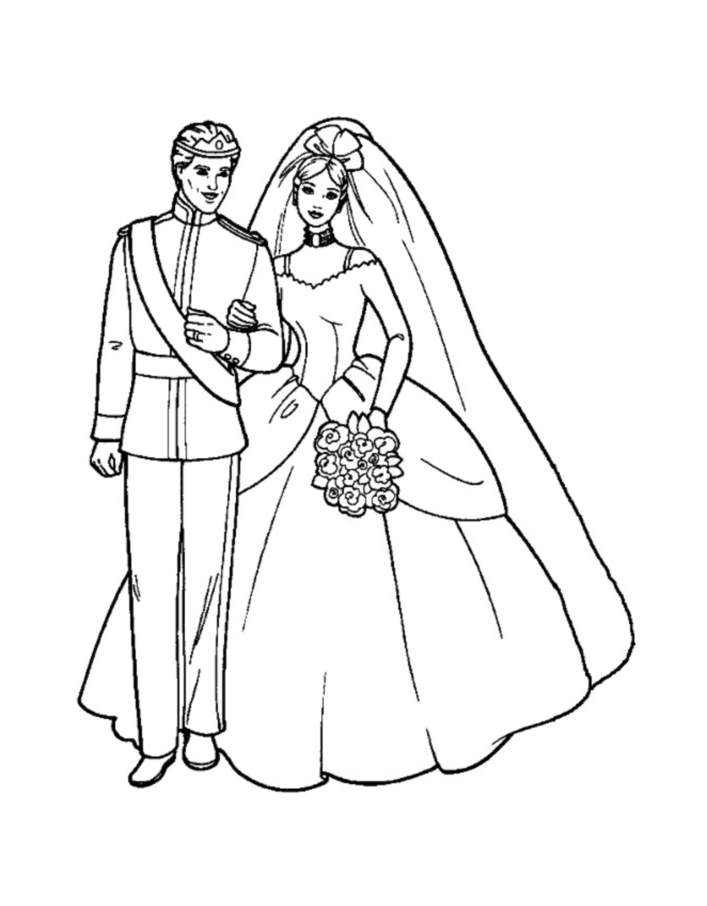 Barbie coloring pages for kids