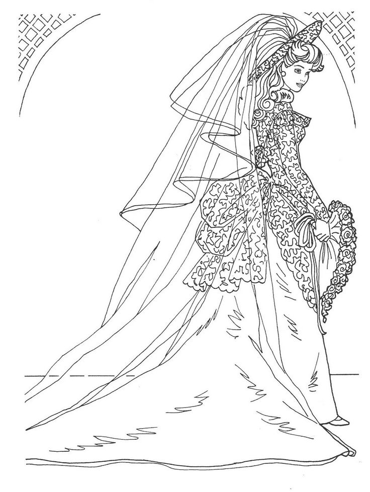 Wedding coloring pages barbie coloring pages coloring pages