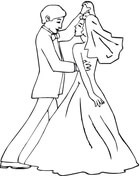 Barbie in wedding dress coloring page free printable coloring pages