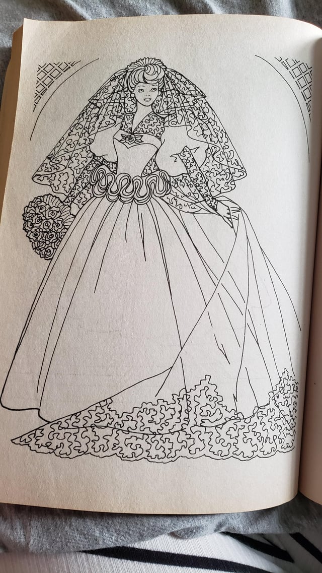 Barbie coloring book from rbarbie