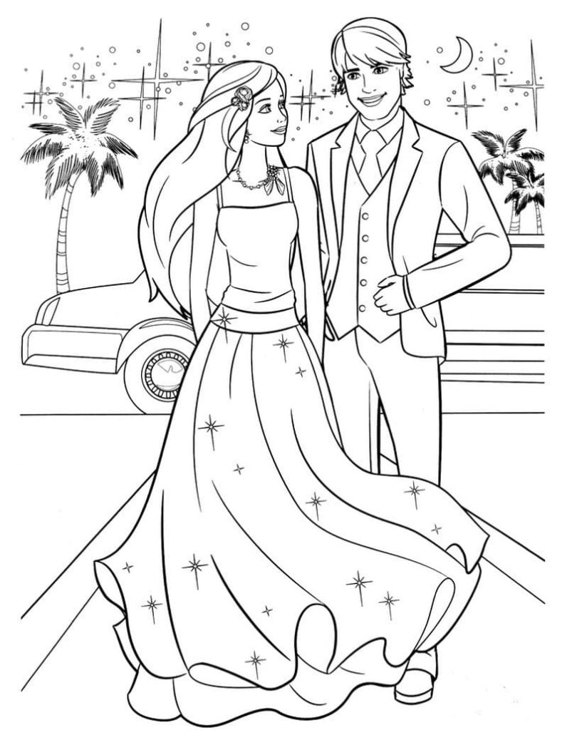 Barbie coloring pages print for girls wonder day â coloring pages for children and adults
