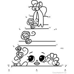 Wedding connect the dots printable worksheets