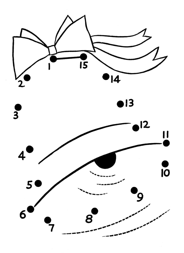Bluebonkers dot to dot coloring pages