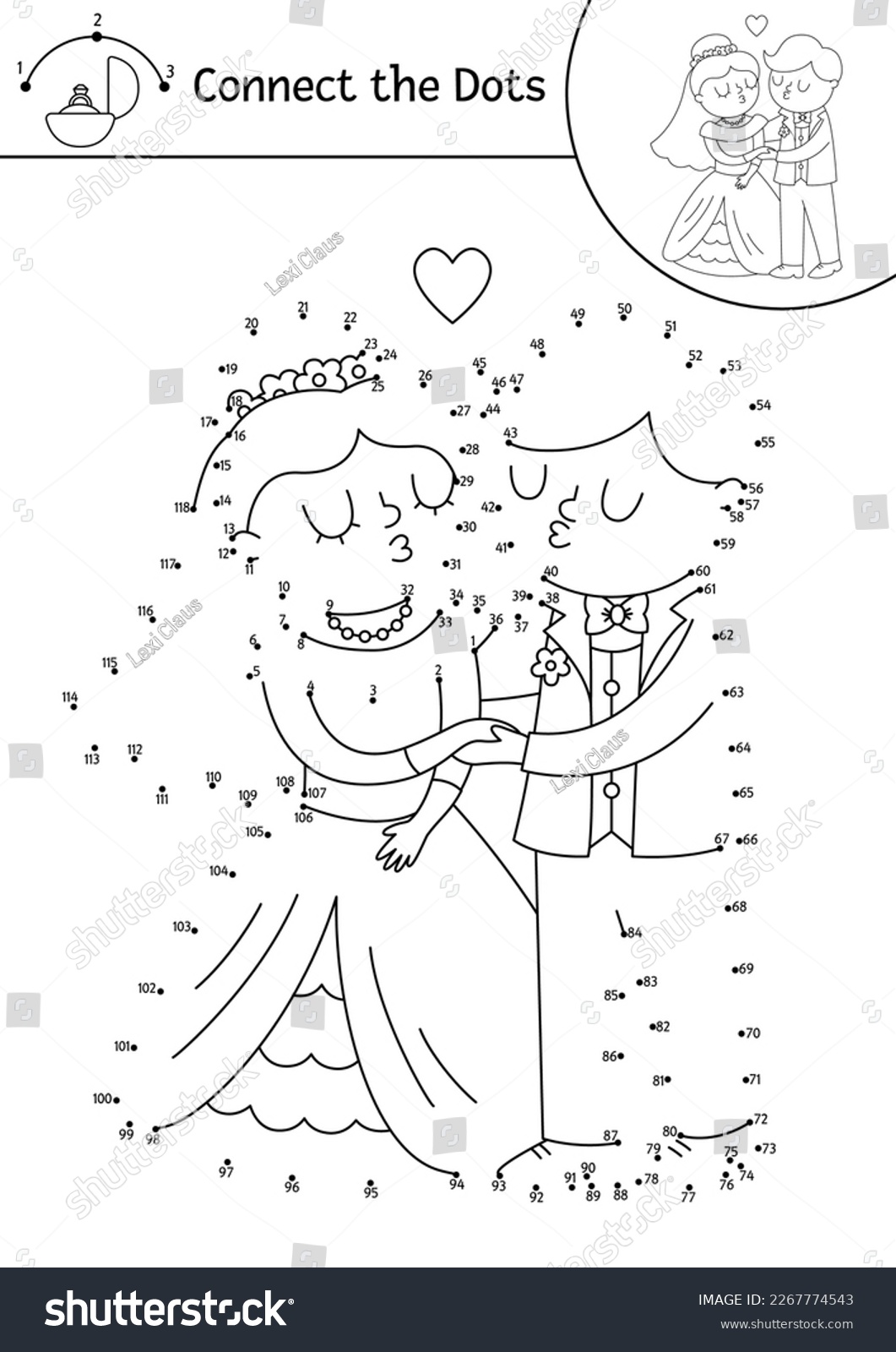 Thousand child kissing royalty