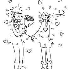 Valentines day dot to dot games