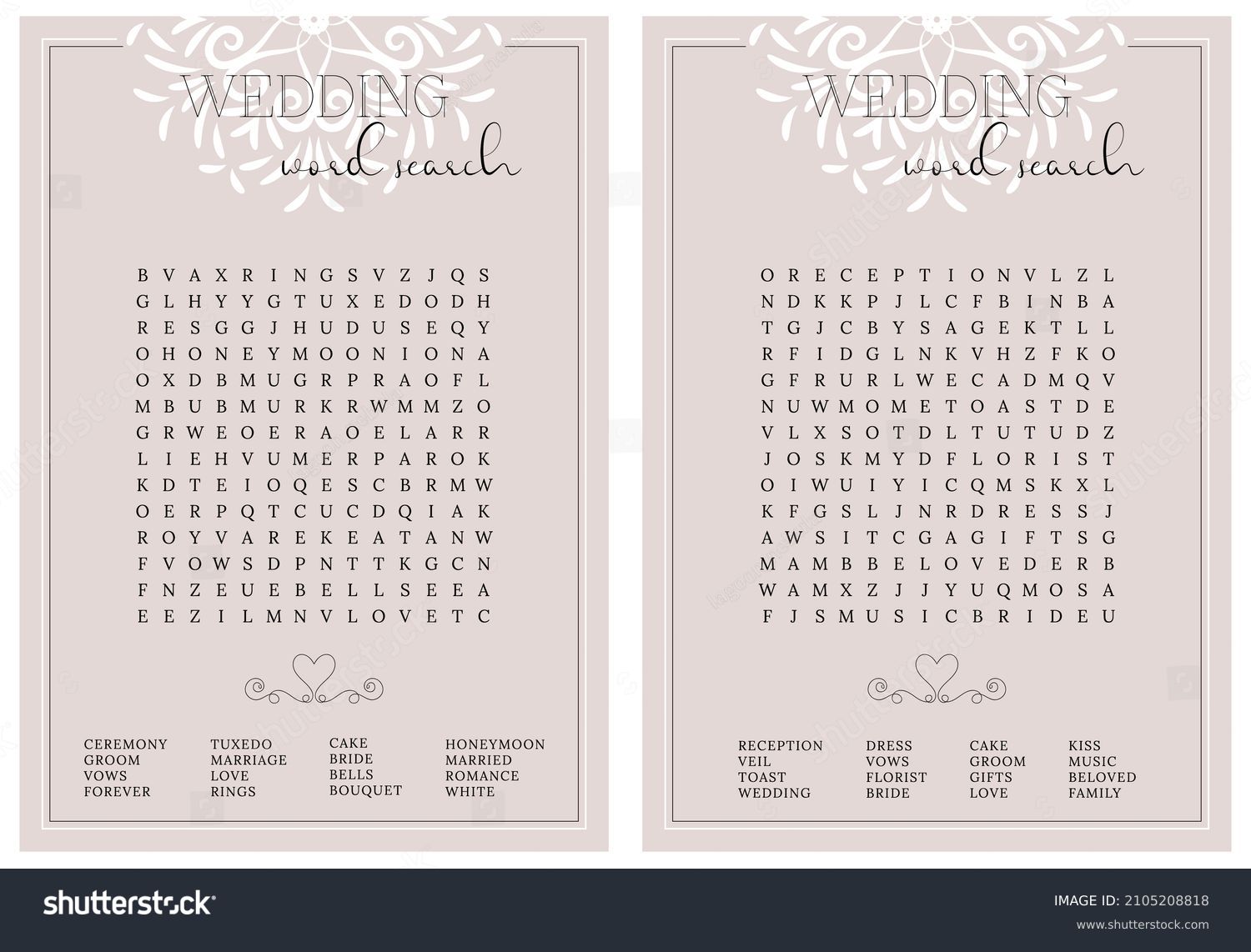 Wedding word search images stock photos d objects vectors
