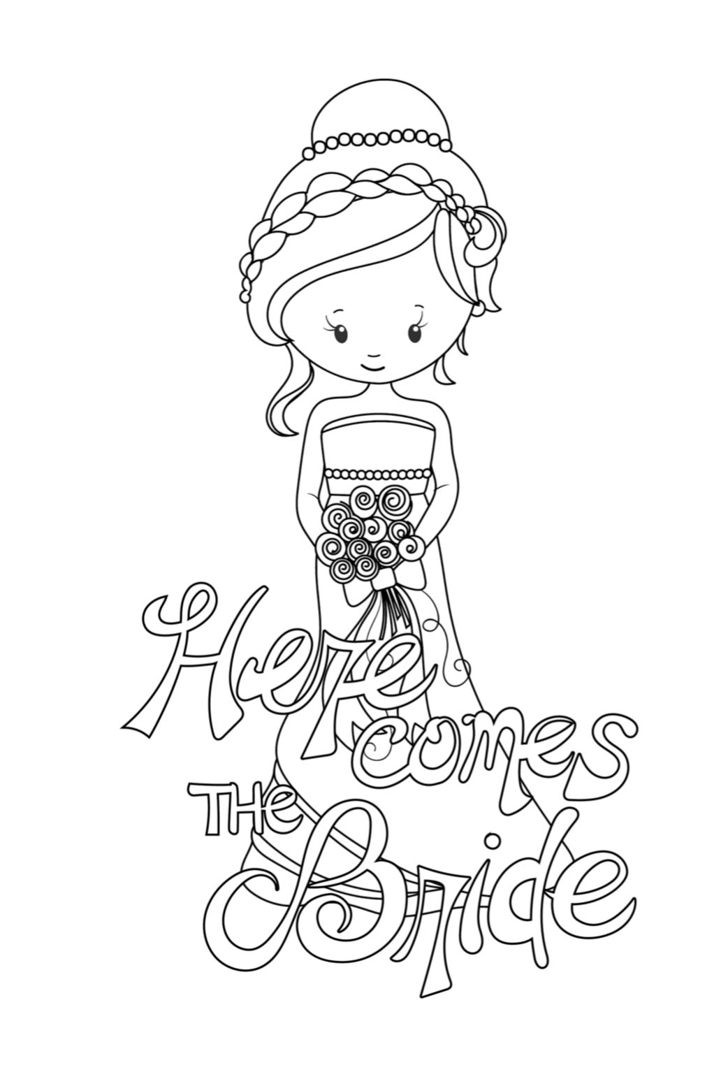 Free wedding activity book