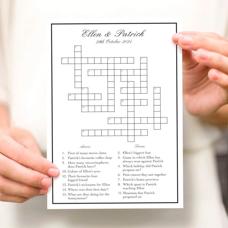 Printable wedding games that are for real fun