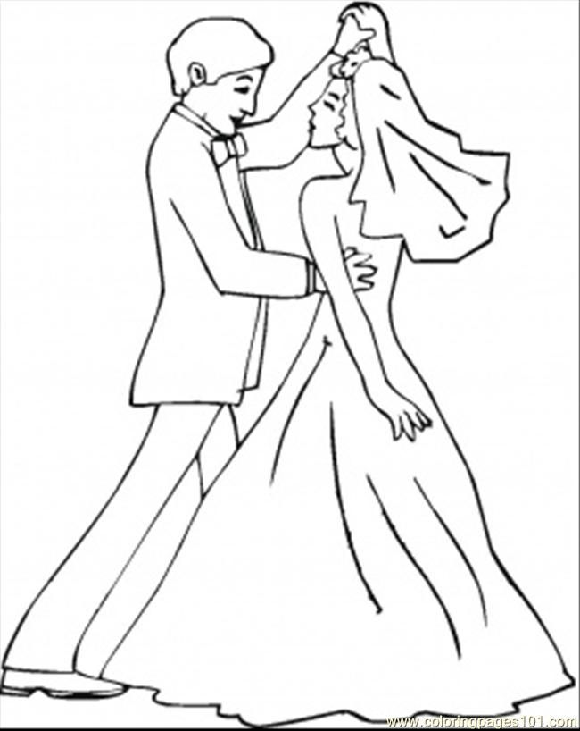 Weddingdance ã pixels wedding coloring pages valentine coloring pages dance coloring pages