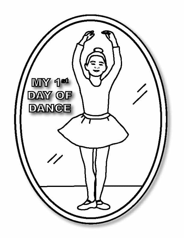 Rhee golds dancelife coloring first day of dance