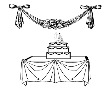 Wedding coloring pages