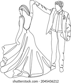 Wedding dance over royalty