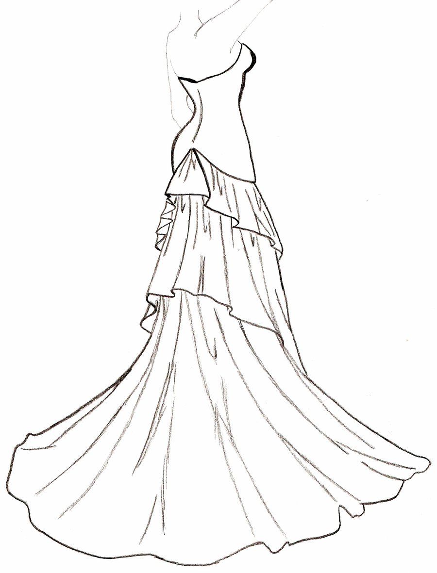 Free wedding dress coloring pages download free wedding dress coloring pages png images free cliparts on clipart library
