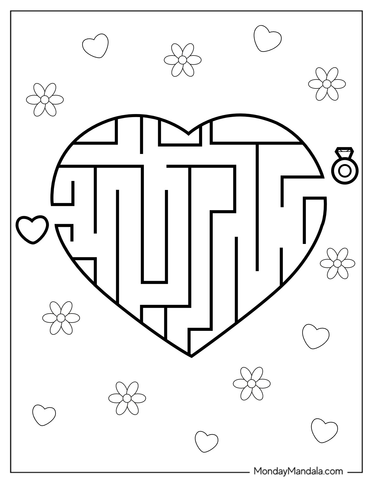 Wedding coloring pages free pdf printables