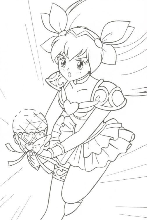 Wedding peach momoko transformation coloring page sailor moon coloring pages coloring pages peach wedding