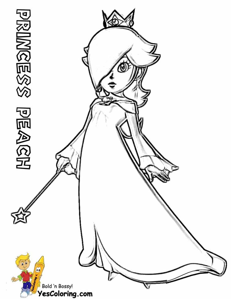 Get creative with mario coloring pages