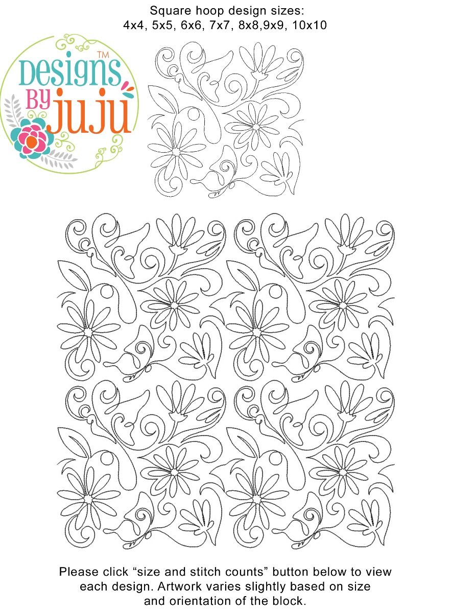 Butterflies and flowers end