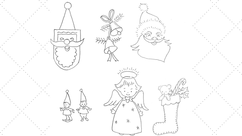 Free christmas embroidery patterns archives