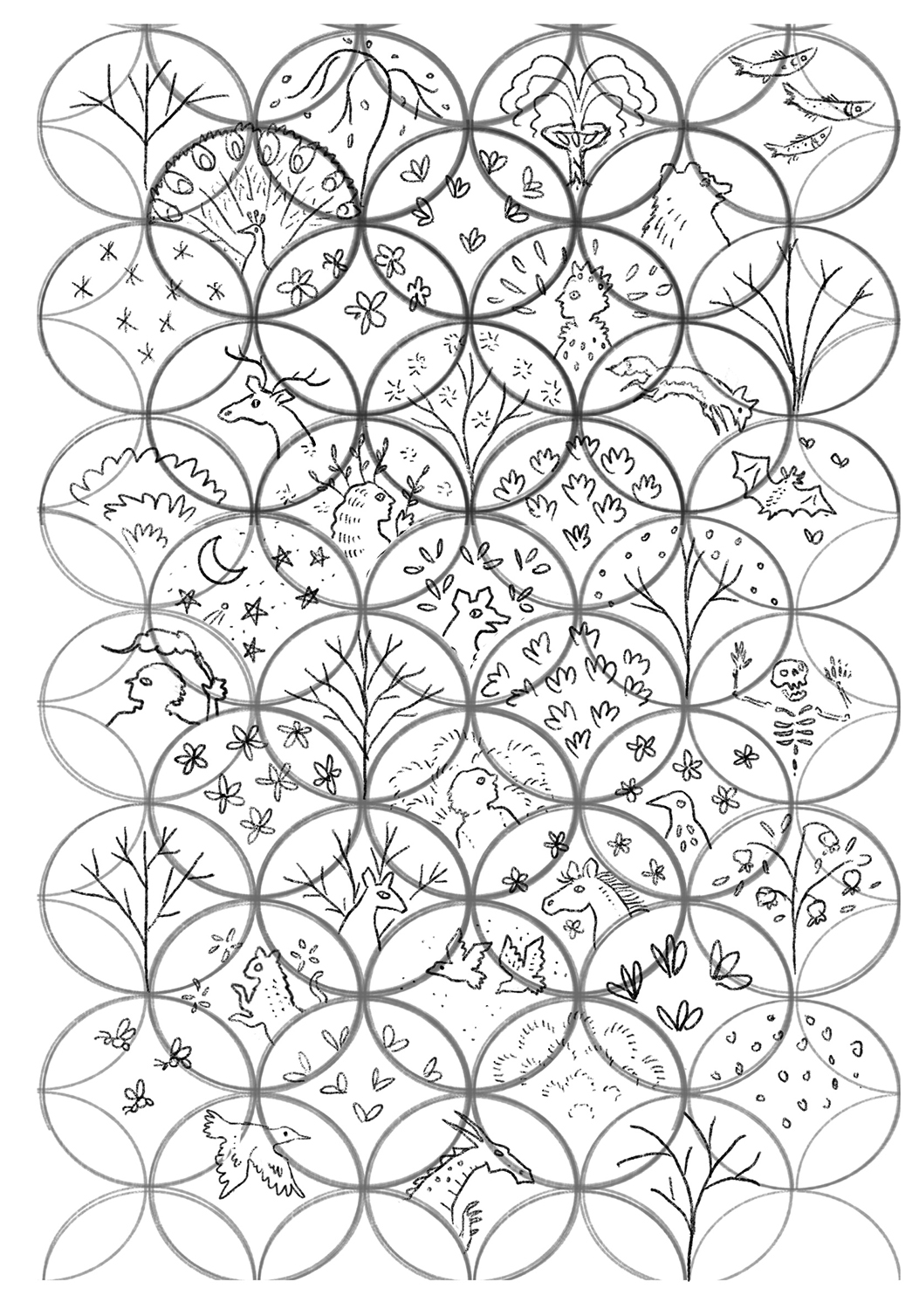 March calendar â lost in the trees kathleen jennings