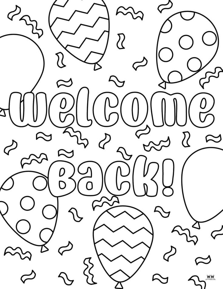 Back to school coloring pages