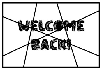 Welcome back mountas colorg pages worksheet by swati sharma