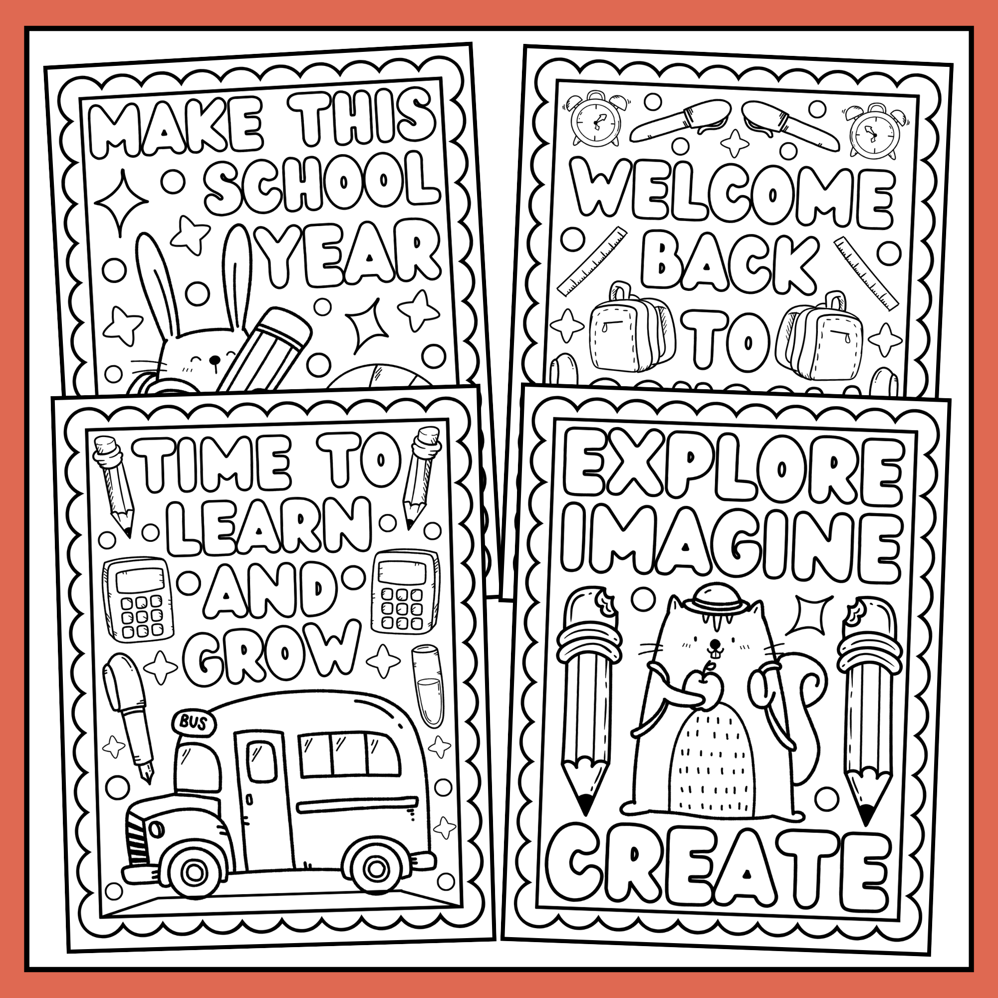 Back to school coloring pages back to school coloring sheets made by teachers