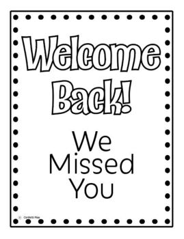 Free back to school wele posters first day of school free classroom signs