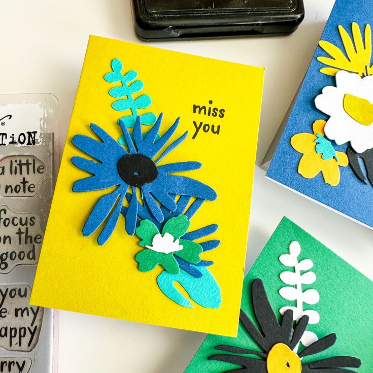 Color block card set by cheiron brandon