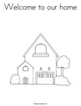 Wele home daddy coloring page