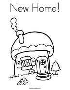Wele home daddy coloring page