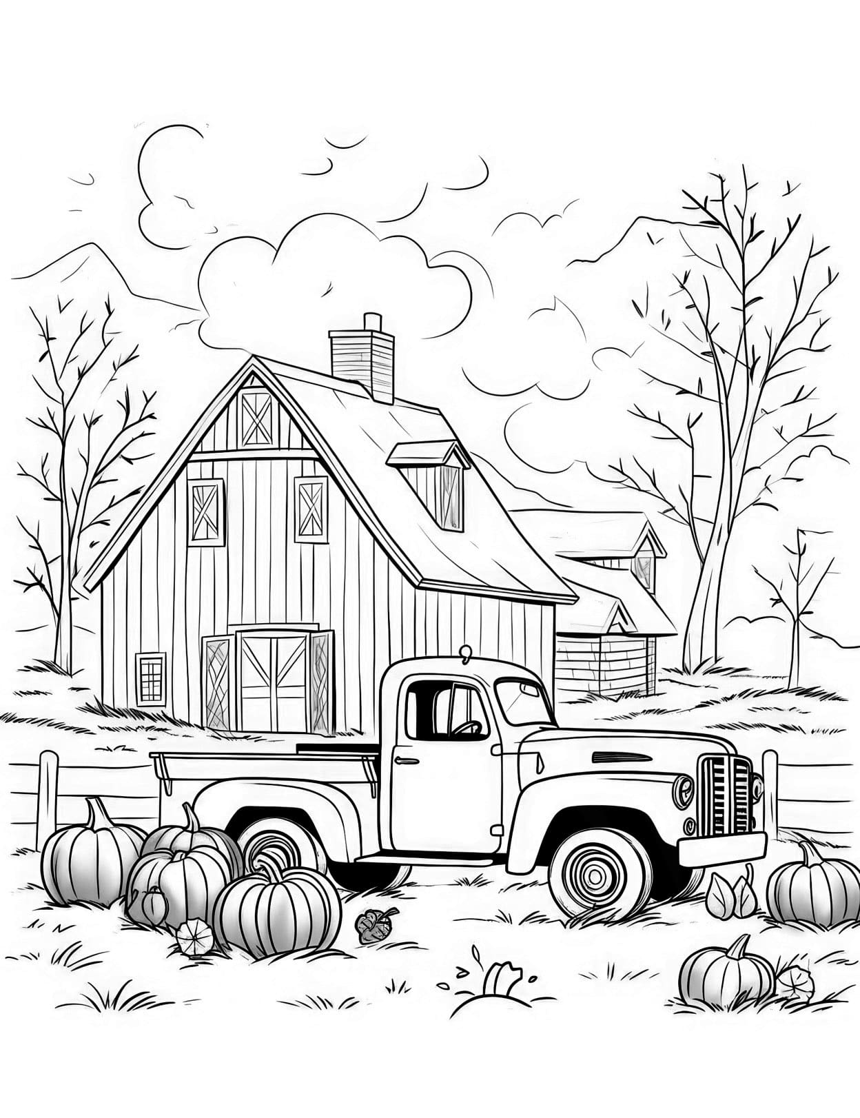 Car coloring pages for adults and kids