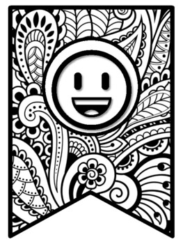 Welcome to a whole new year new year banner colorg pages worksheet by swati sharma