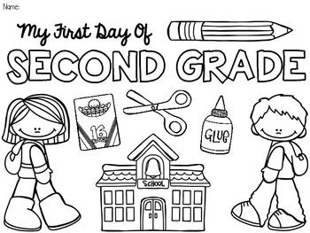 Free back to school coloring pages pre