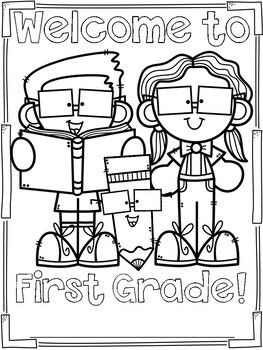 First day of school coloring page freebie school coloring pages first day of school coloring pages