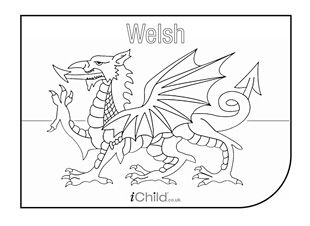 Make a welsh flag