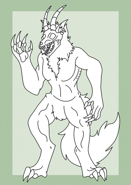 Wendigo base fu by toonsadopts