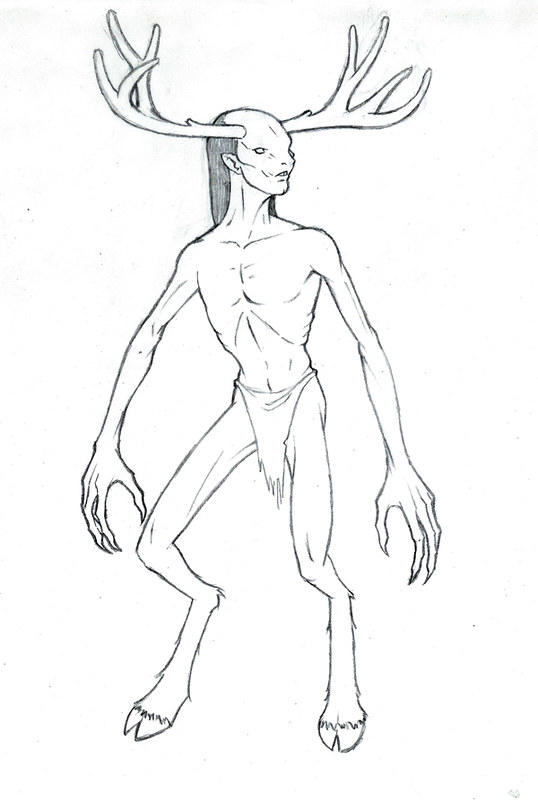 Weird kreatures the wendigo part of the weird kreatures sâ