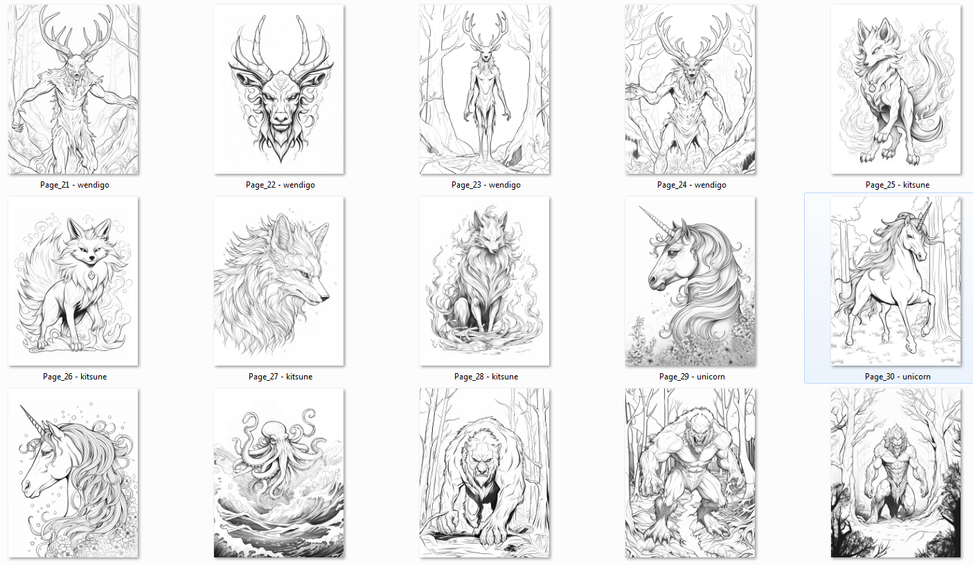 Mythical creatures