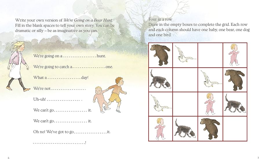 Were going on a bear hunt michael rosen helen oxenbury books