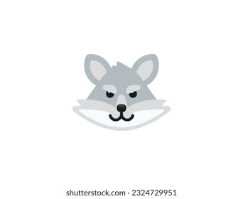 Wolf emoji images stock photos d objects vectors