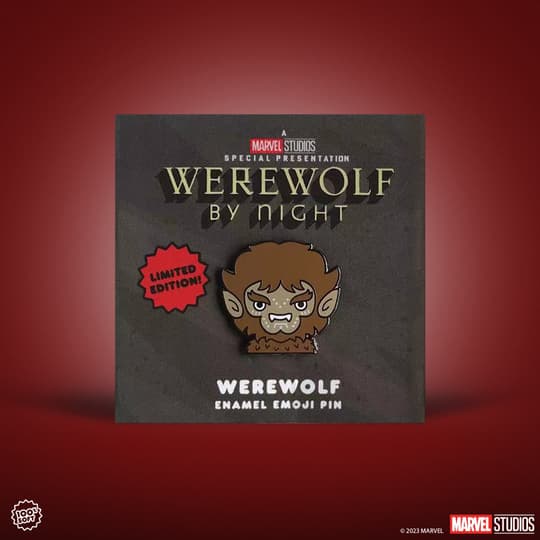 Soft scares up new werewolf by night in color pins